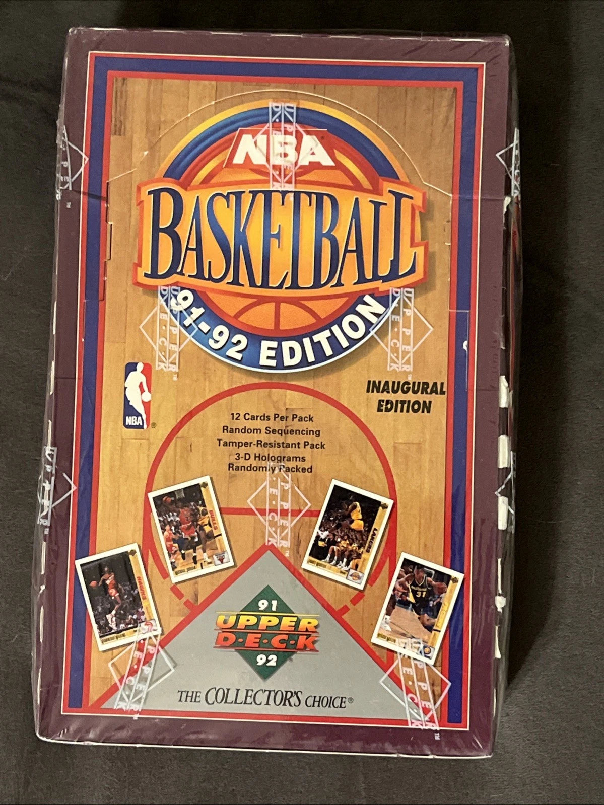 UPPER DECK 1991-1992 NBA Basketball Cards Collector Box SEALED