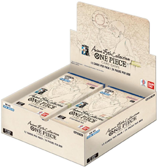 One Piece - Extra Booster: Anime 25th Collection Box - Extra Booster: Anime 25th Collection (EB-02)