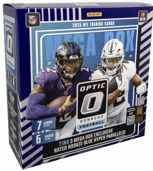 2025 Panini Donruss Optic Football Mega Box