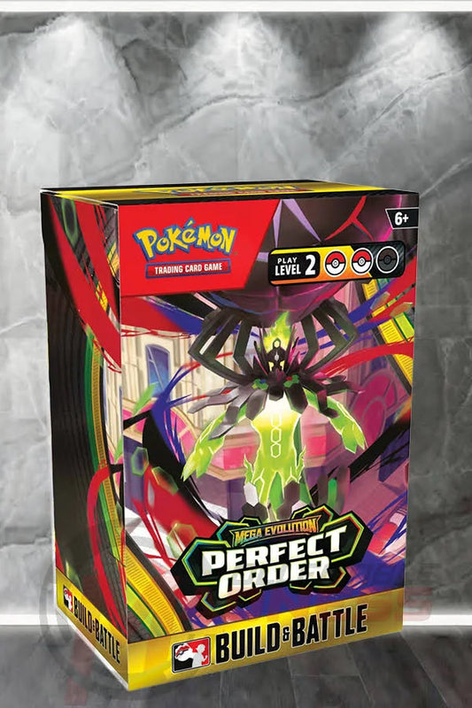 Pokemon TCG Mega Evolution Perfect Order Build & Battle Box