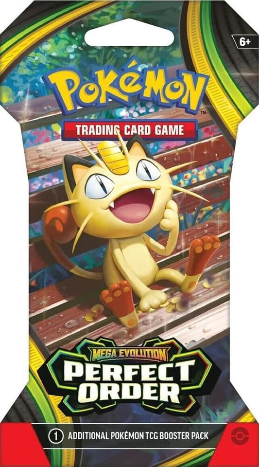Perfect Order Sleeved Booster Pack - ME03: Perfect Order (ME03)