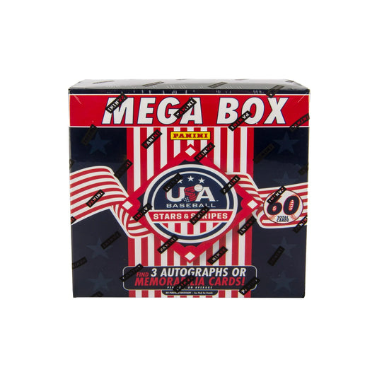 2025 Panini USA Stars and Stripes Baseball Trading Cards Mega Box