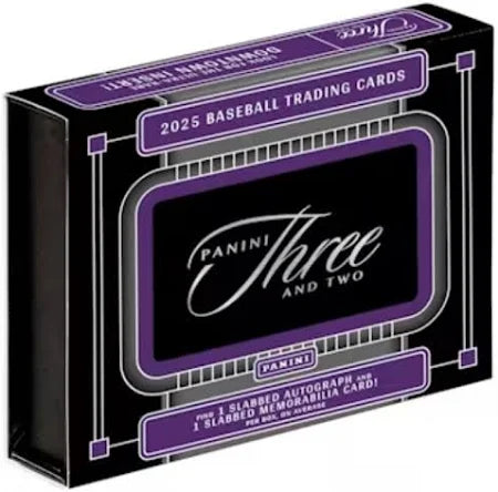 2025 Panini Three and Two Baseball Hobby Box