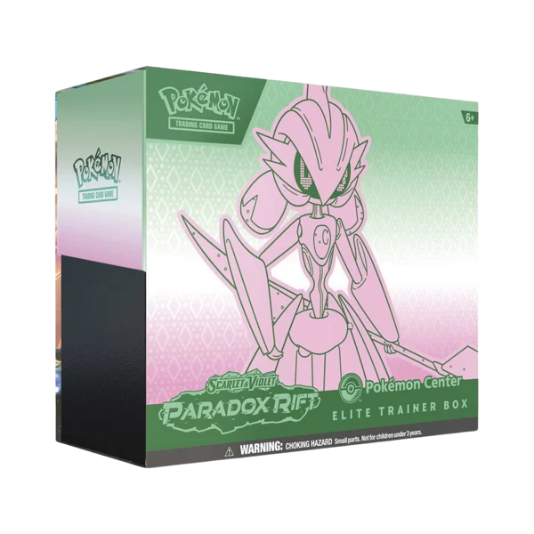 Paradox Rift Pokemon Center Elite Trainer Box (Exclusive) [Iron Valiant] - SV04: Paradox Rift (PAR)