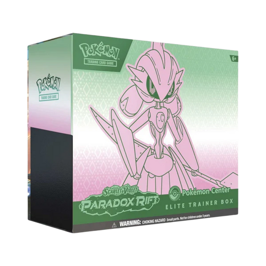 Paradox Rift Pokemon Center Elite Trainer Box (Exclusive) [Iron Valiant] - SV04: Paradox Rift (PAR)