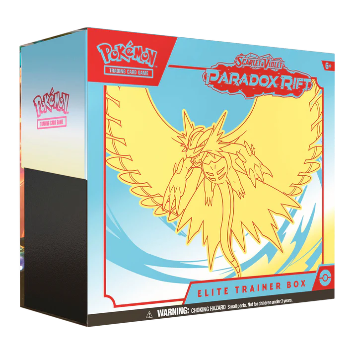 Pokémon Scarlet & Violet - Paradox Rift Roaring Moon - Elite Trainer Box ETB