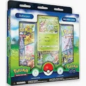 Pokemon GO Bulbasaur Pin Collection Box (3 Booster Packs, 1 Promo Card & Pin)