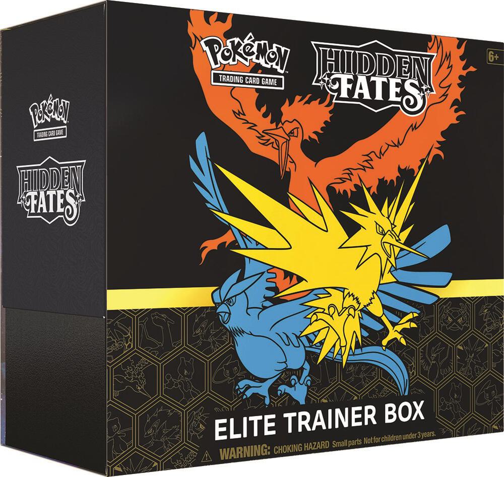 Pokemon Game Hidden Fates Elite Trainer Box (ETB)