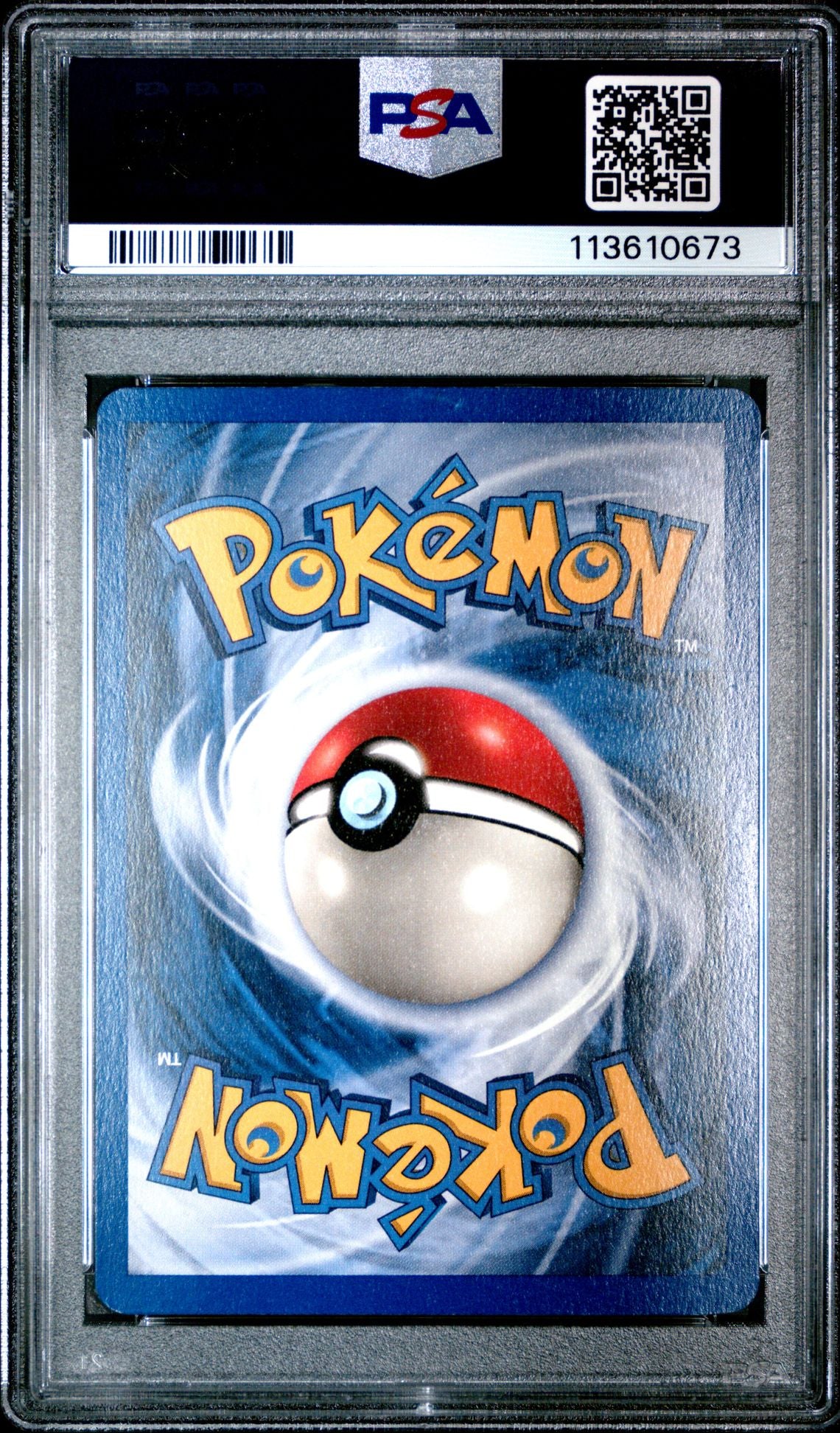 1999 POKEMON GAME 13 POLIWRATH-HOLO PSA 8