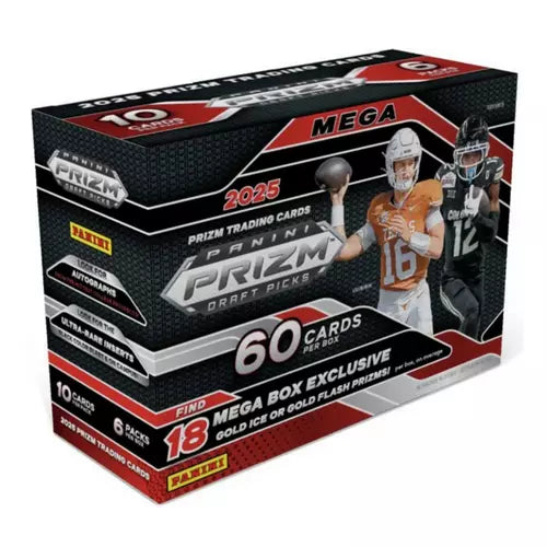 2025 Panini PRIZM Draft Picks College Football Mega Box