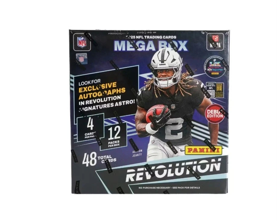 2025 Panini Revolution Football Mega Box