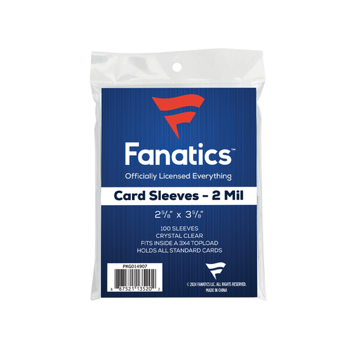 Fanatics Supplies - Soft Sleeves 100 Count