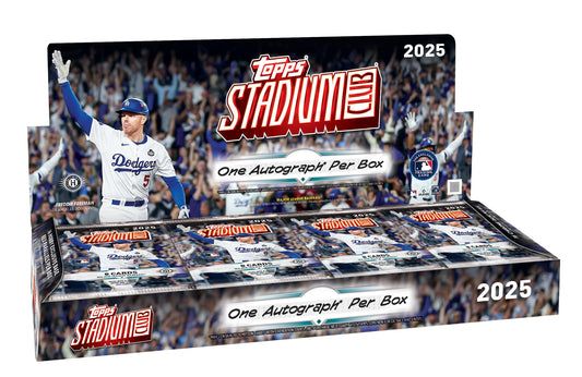 2025 Topps Stadium Club Baseball Hobby Box