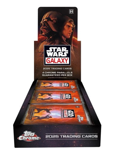 2025 Topps Chrome Star Wars Galaxy Hobby Box