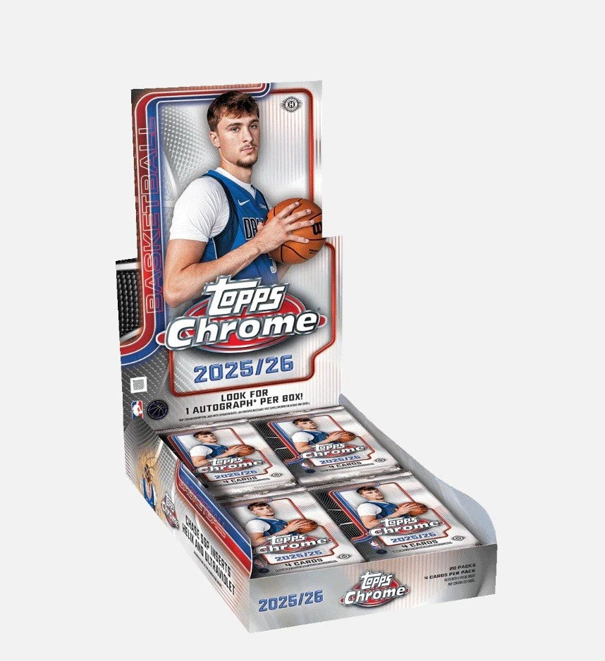 2025-26 Topps Chrome Basketball Hobby Box