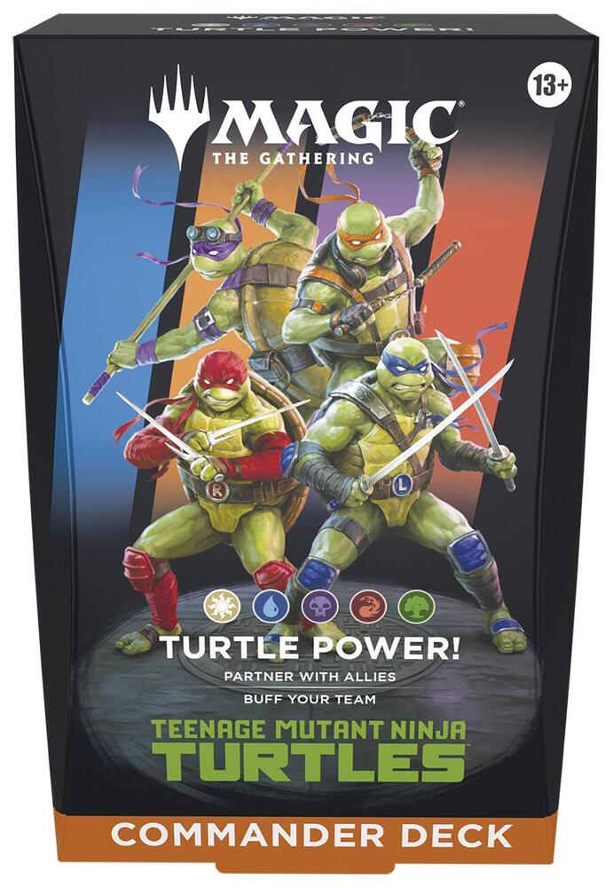 Teenage Mutant Ninja Turtles Commander Deck - Turtle Power