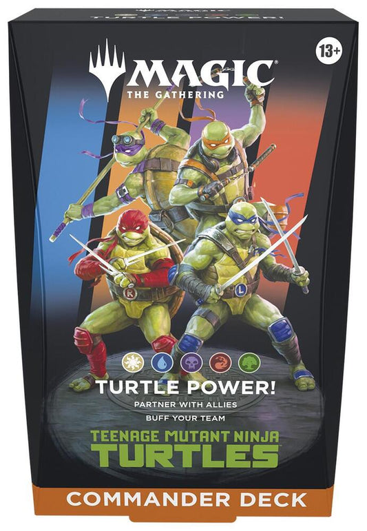 Teenage Mutant Ninja Turtles Commander Deck - Turtle Power
