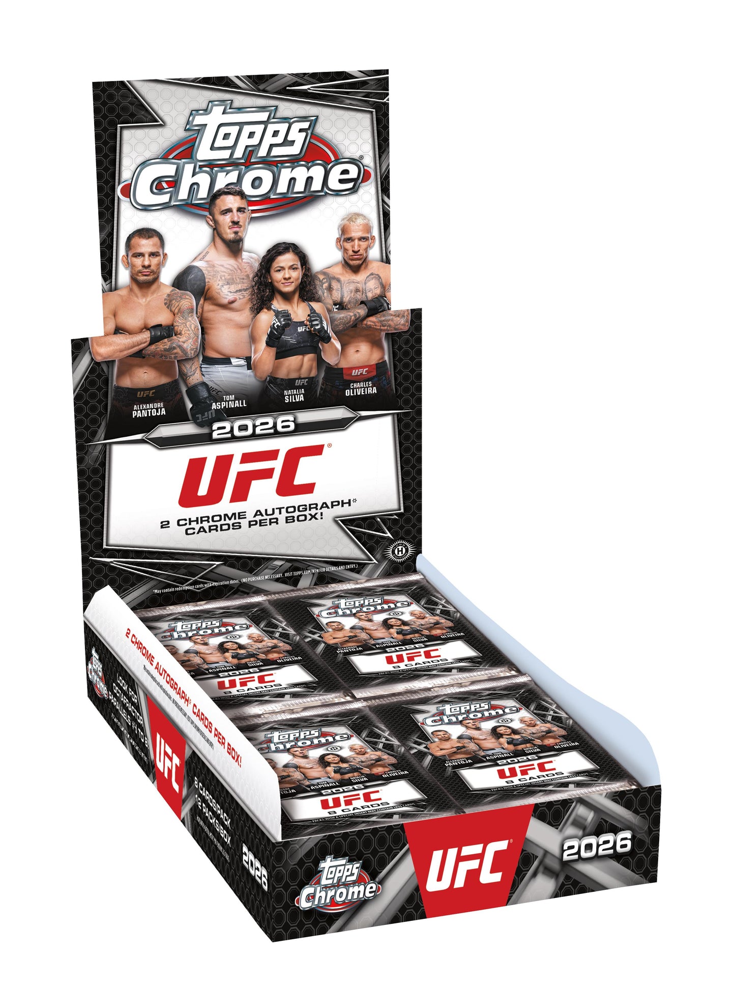 2026 Topps Chrome UFC Hobby Box