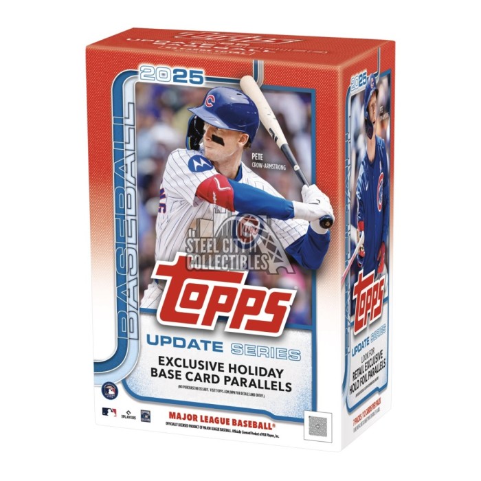 2025 Topps Update Series Baseball 7-Pack Blaster Box