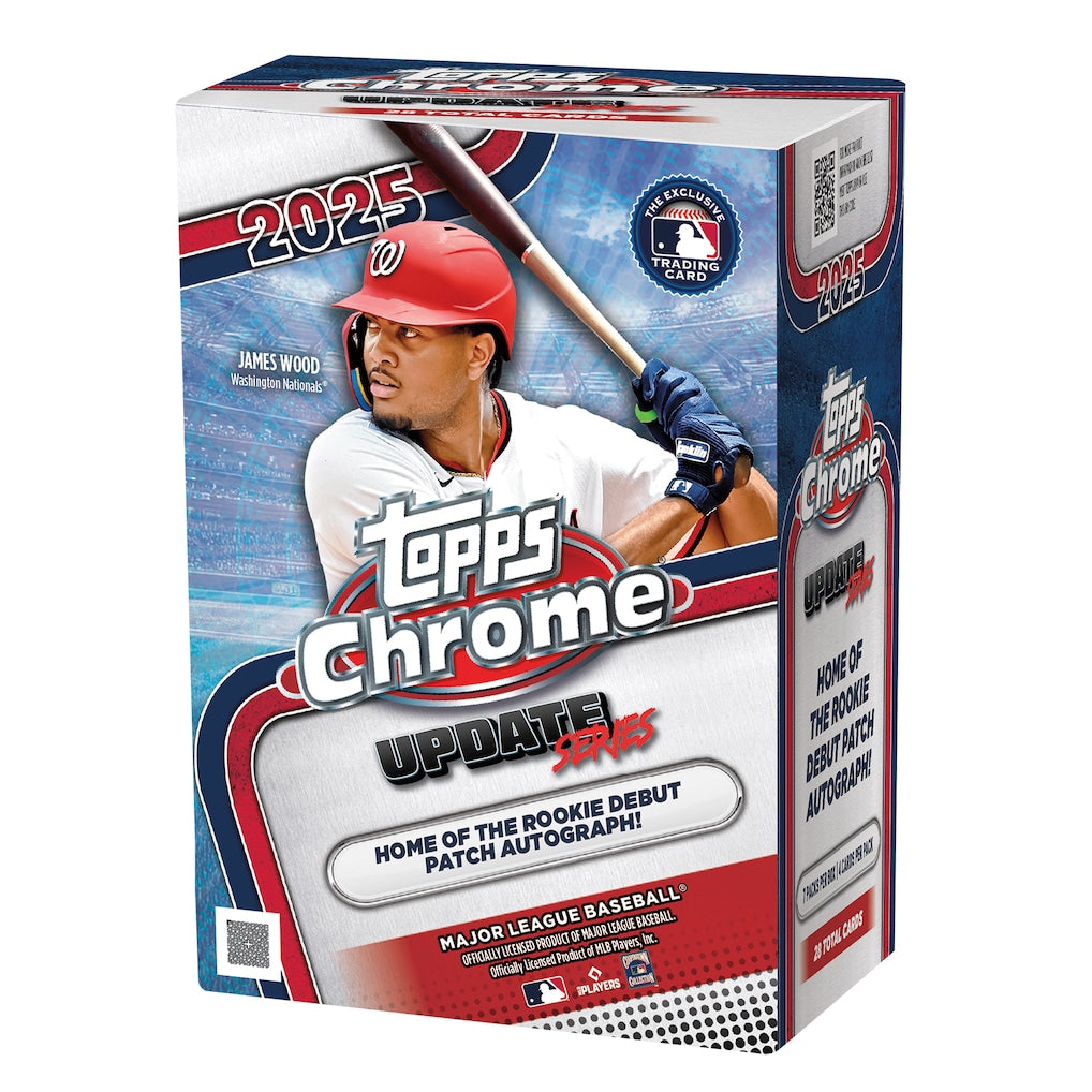 2025 Topps Chrome Update Baseball Factory Sealed Value Box