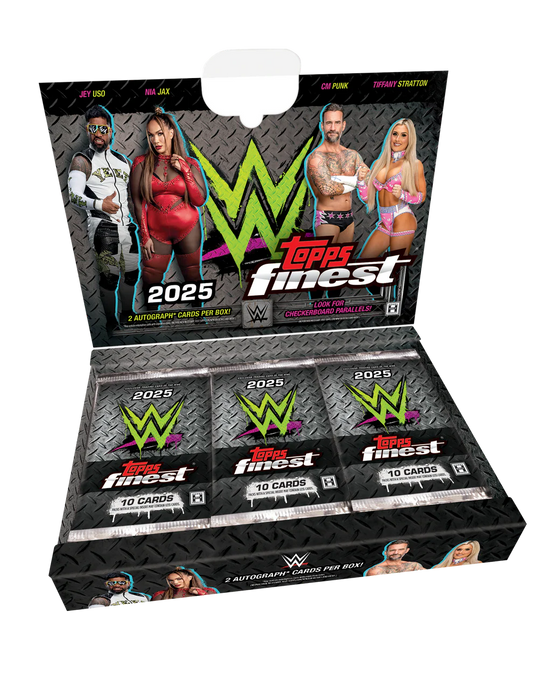 2025 Topps Finest WWE Hobby Box