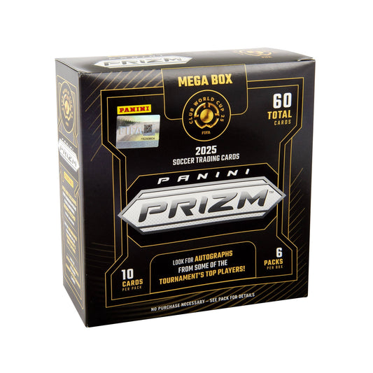 2025 Panini Prizm FIFA Club World Cup Soccer Mega Box