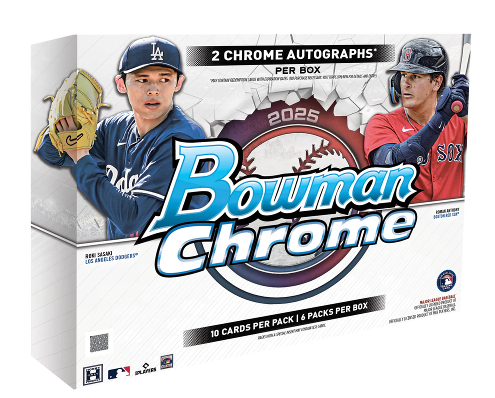 2025 Bowman Chrome Baseball Hobby Box