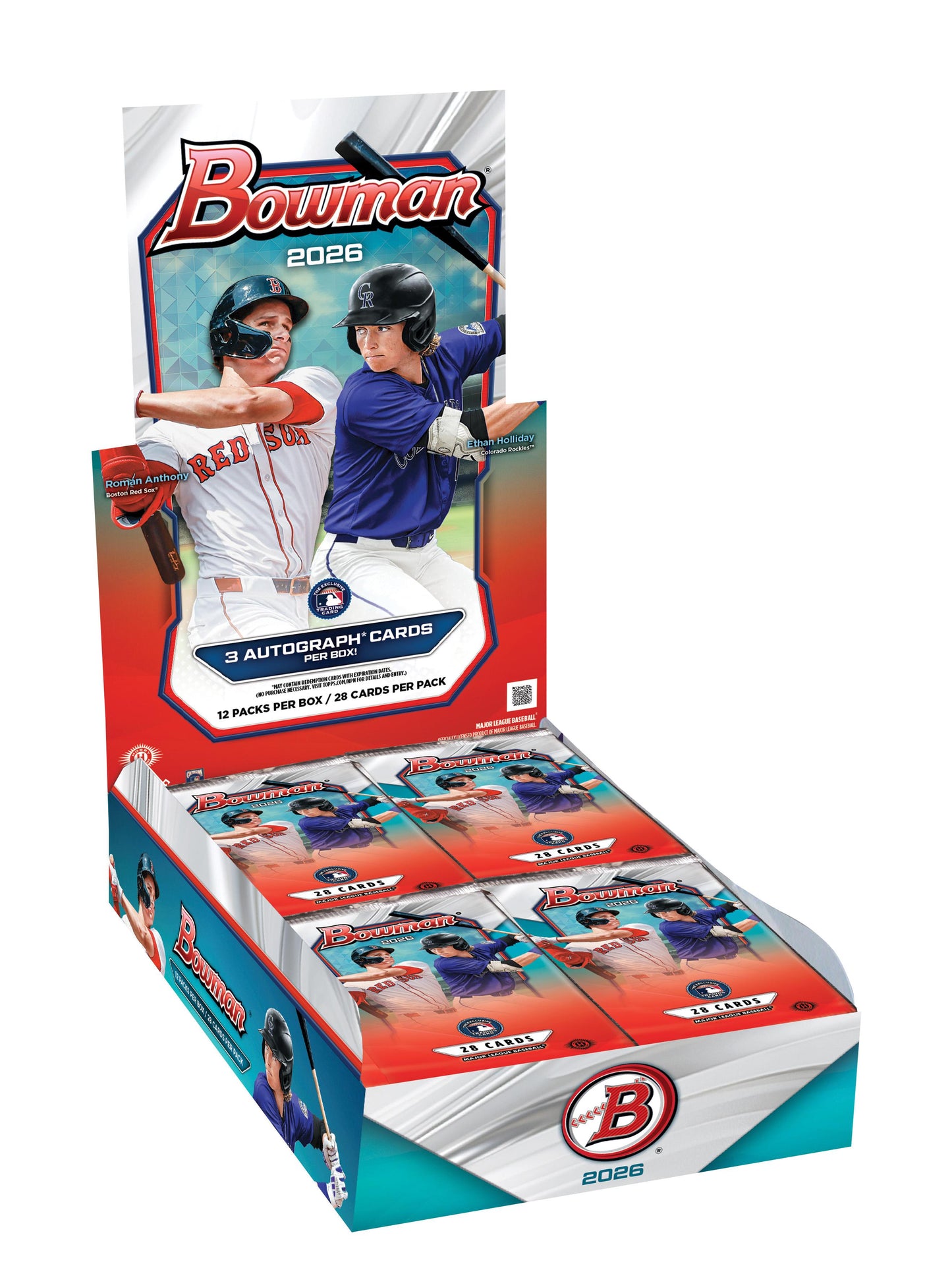 2026 Bowman Baseball Hobby Jumbo Box