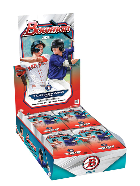 2026 Bowman Baseball Hobby Jumbo Box