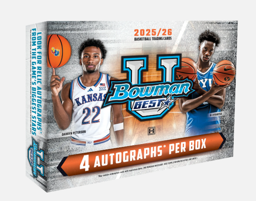 2025-26 Bowman University Best Basketball Hobby Box