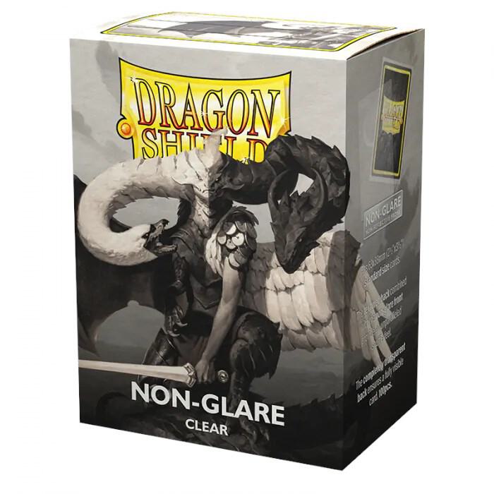 Dragon Shield 100 Count Box Matte Non Glare Clear - Dragon Shield Card Sleeves