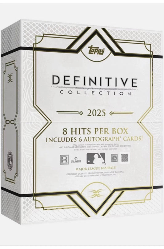 2025 Topps Definitive Collection Baseball Hobby Box