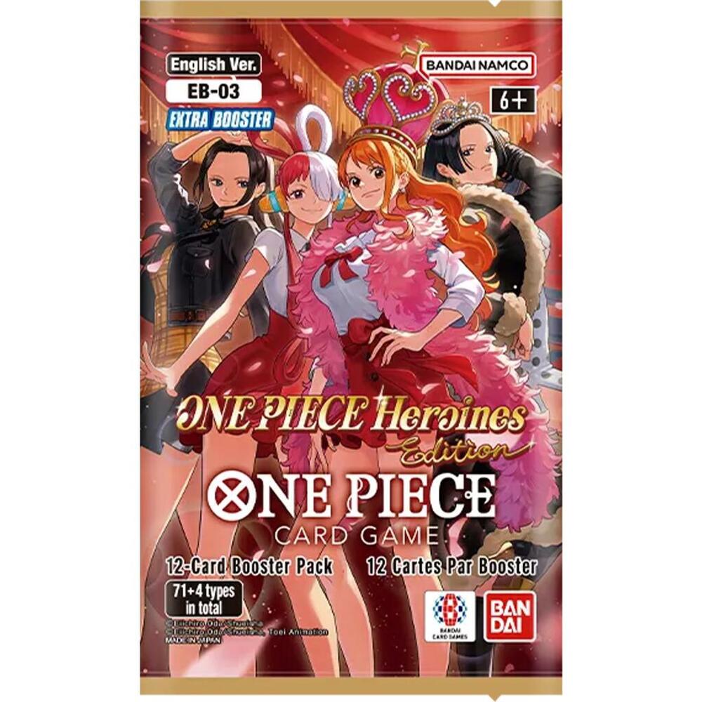 Extra Booster: One Piece Heroines Edition Sleeved Booster Pack - Extra Booster: One Piece Heroines Edition (EB-03)