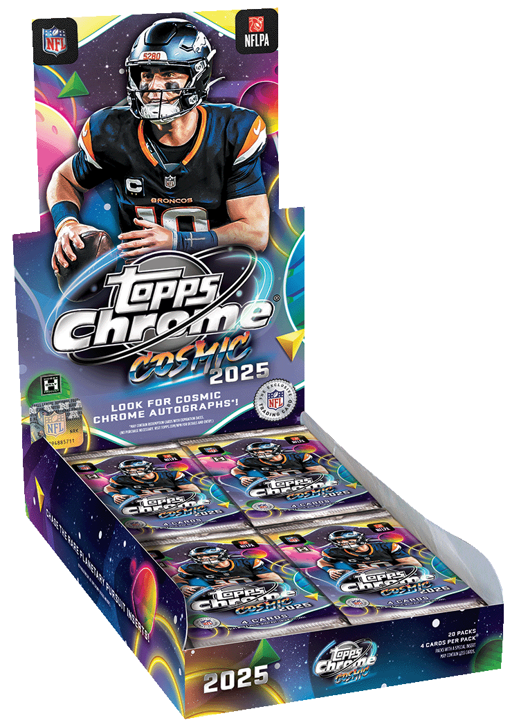 2025 Topps Cosmic Chrome Football Hobby Box - Presell