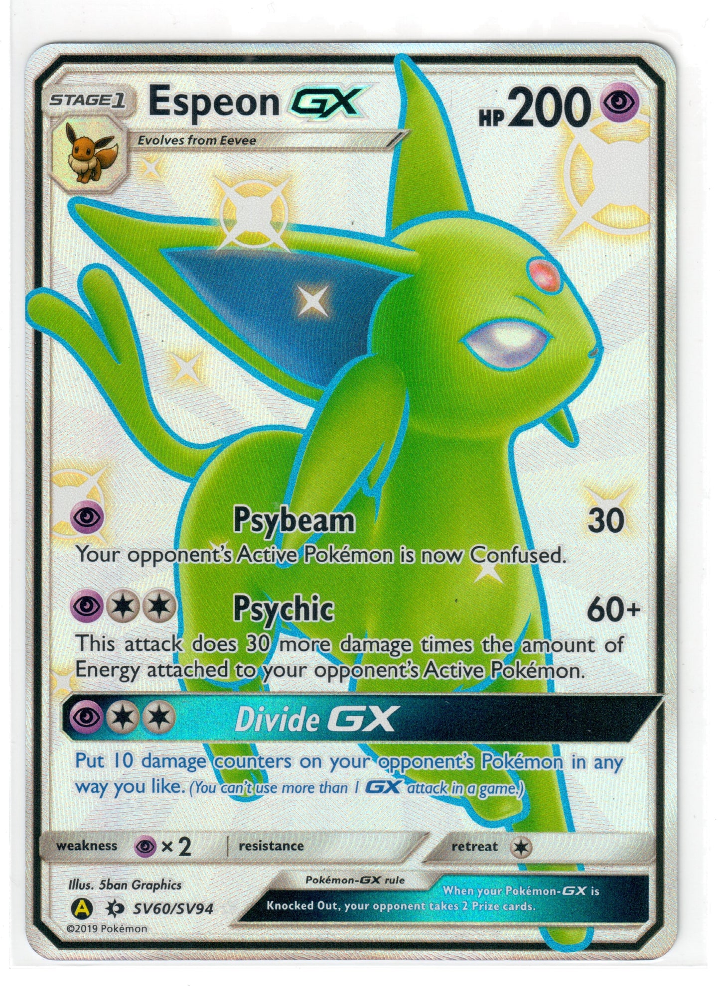 Espeon GX - Hidden Fates: Shiny Vault (HIF:SV)