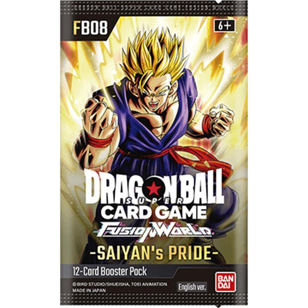 Saiyan's Pride Sleeved Booster Pack - Saiyan's Pride (FB08)