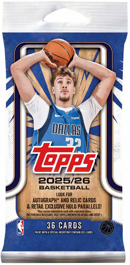 2025-2026 Topps Basketball Fat Pack