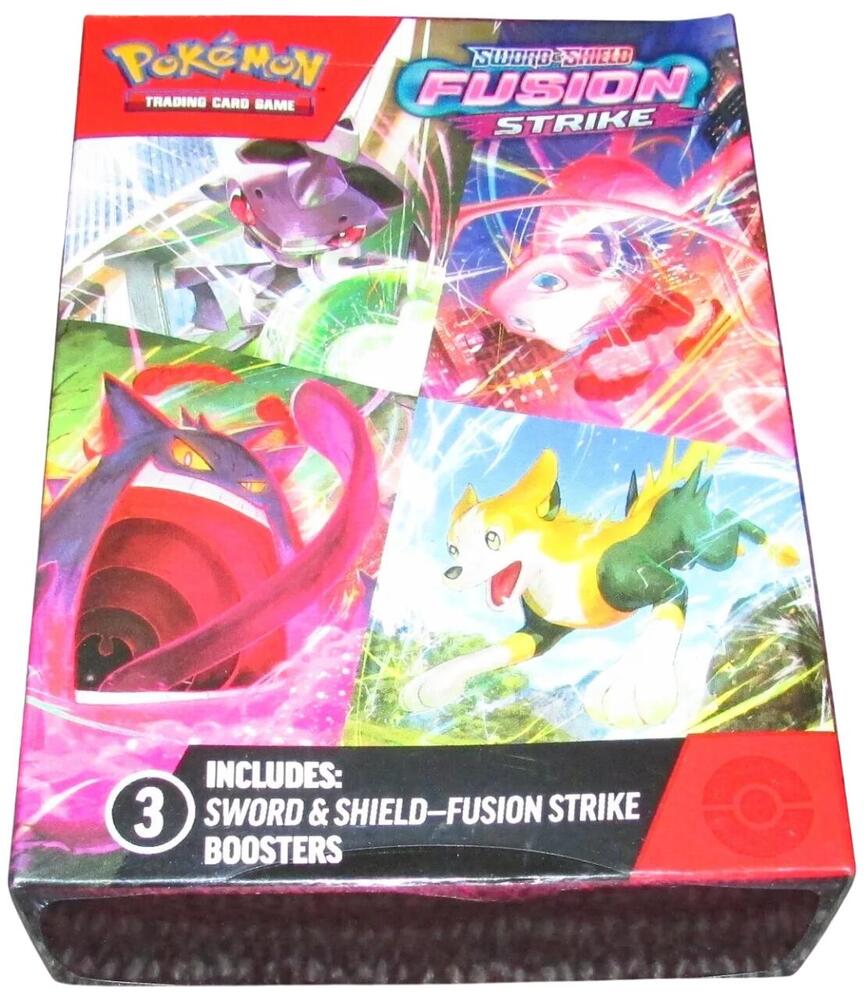 Fusion Strike 3 Pack Hanger Box - SWSH08: Fusion Strike (SWSH08)