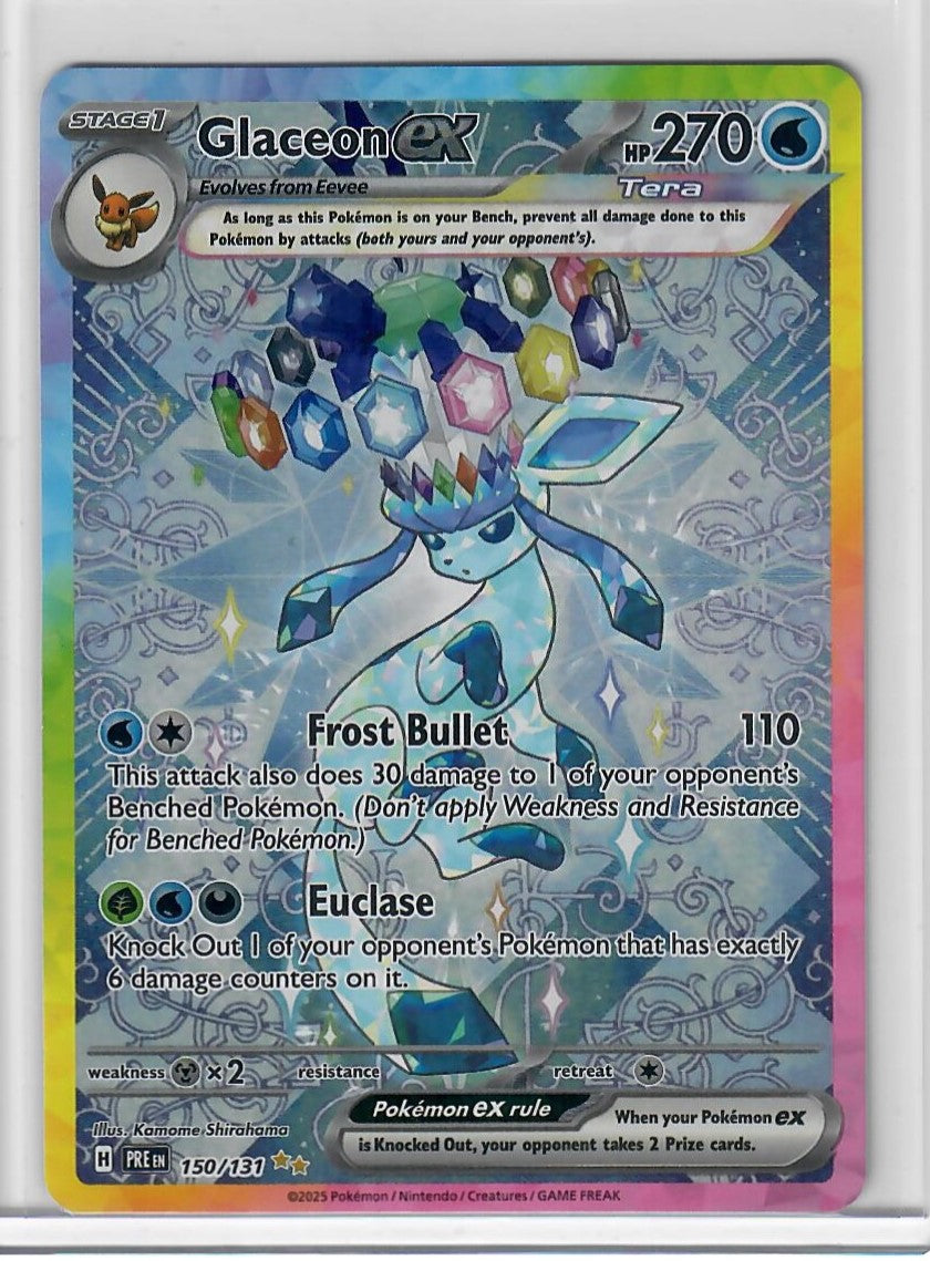 Glaceon ex - 150/131 - SV: Prismatic Evolutions (PRE)