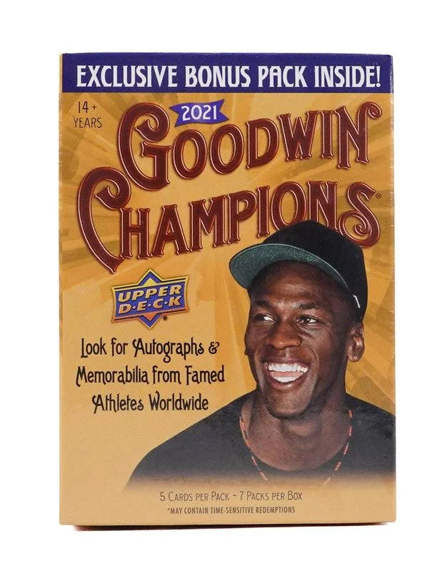 2021 Upper Deck Goodwin Champions Blaster box