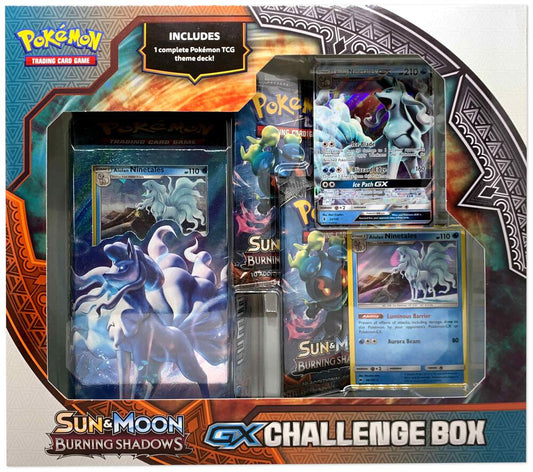 Alolan Ninetales GX Challenge Box - SM - Burning Shadows (SM03)