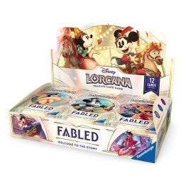 Lorcana TCG: Fabled Booster Display
