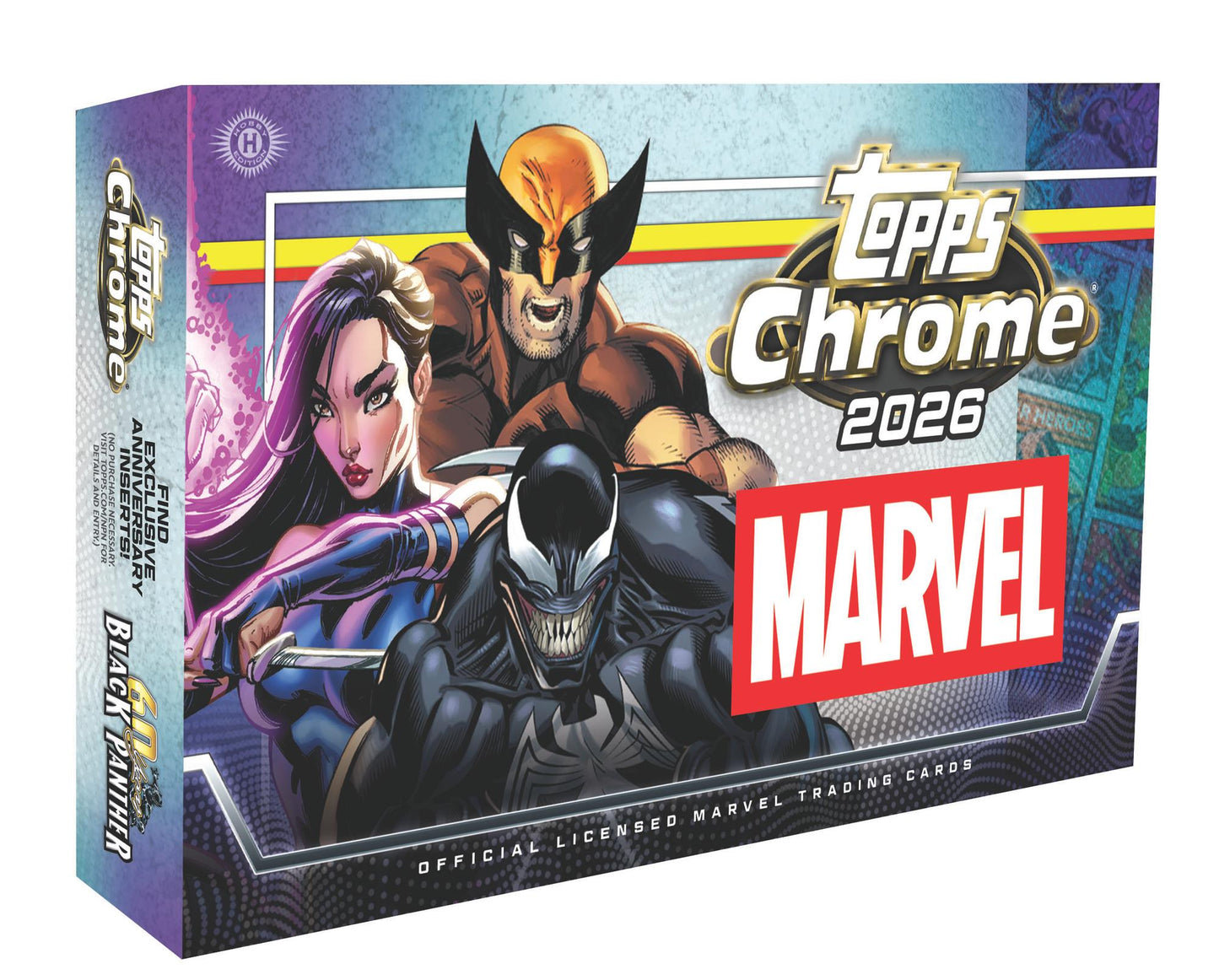 2026 Topps Marvel Comics Chrome Hobby Box