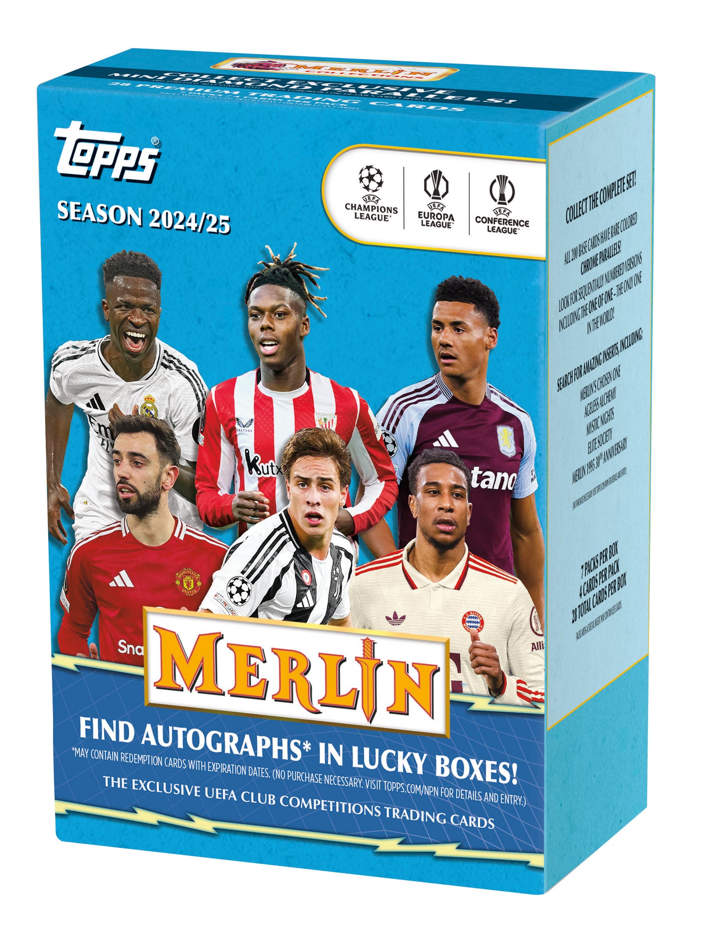 2024/25 Topps Merlin UEFA Club Competitions Value Box