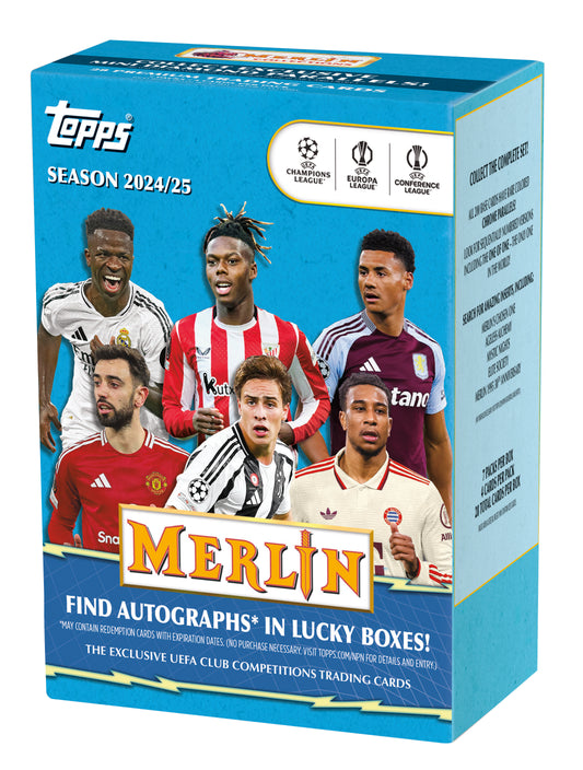 2024/25 Topps Merlin UEFA Club Competitions Value Box