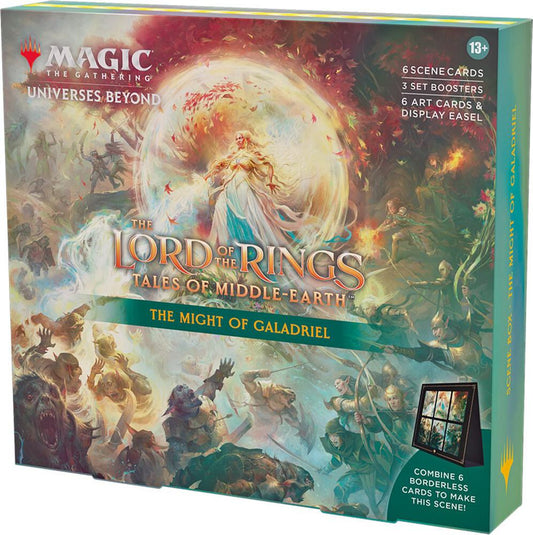 The Lord of the Rings: Tales of Middle-earth Scene Box - The Might of Galadriel - Universes Beyond: The Lord of the Rings: Tales of Middle-earth (LTR)