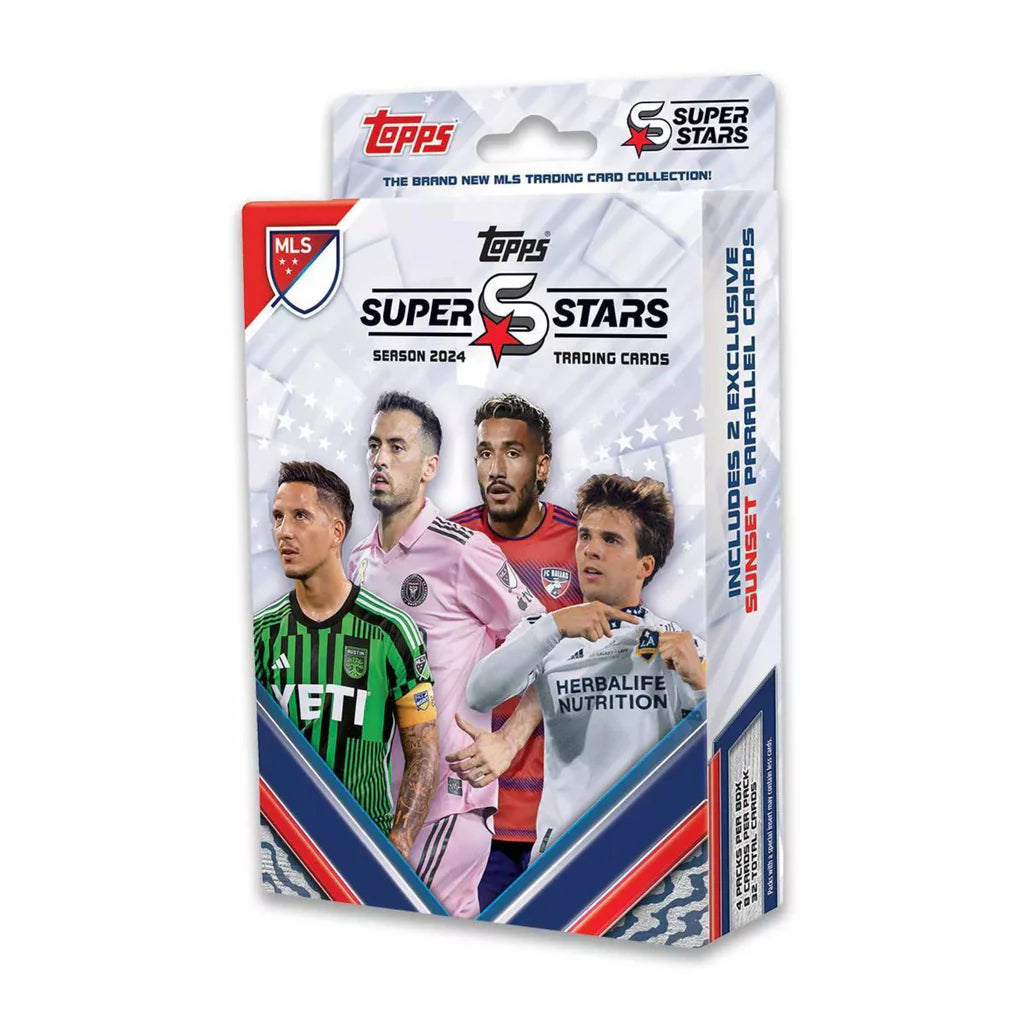 2024 Topps MLS Superstars Soccer Hanger Box - SEALED