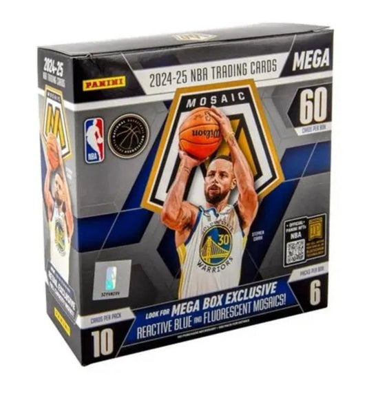 2024-25 PANINI MOSAIC BASKETBALL MEGA BOX Factory Sealed
