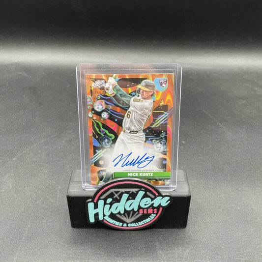 Topps Cosmic Chrome Nick Kurtz Auto /25