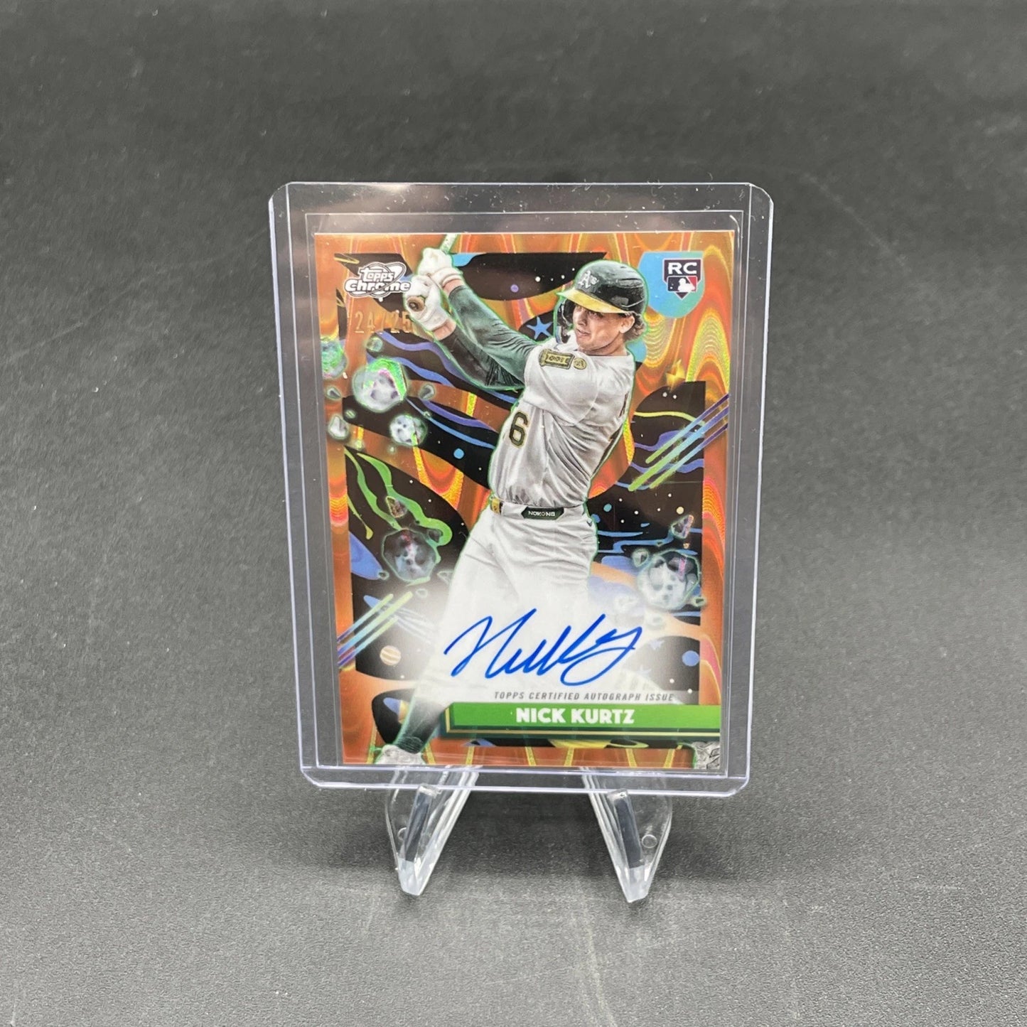 Topps Cosmic Chrome Nick Kurtz Auto /25